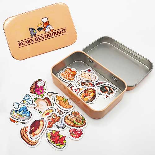 くまのレストラン 最後の晩餐フレークシール